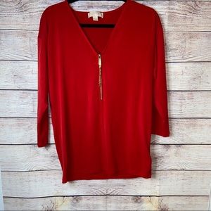 Michael Kors Medium Sleeves Blouse